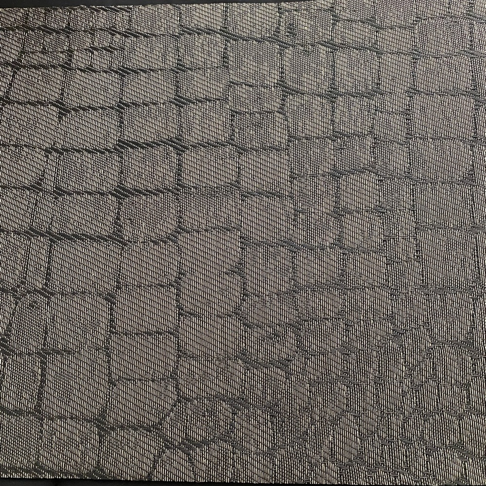 Textured Black and Gray placemat Set of 8 - Picture 3 of 5